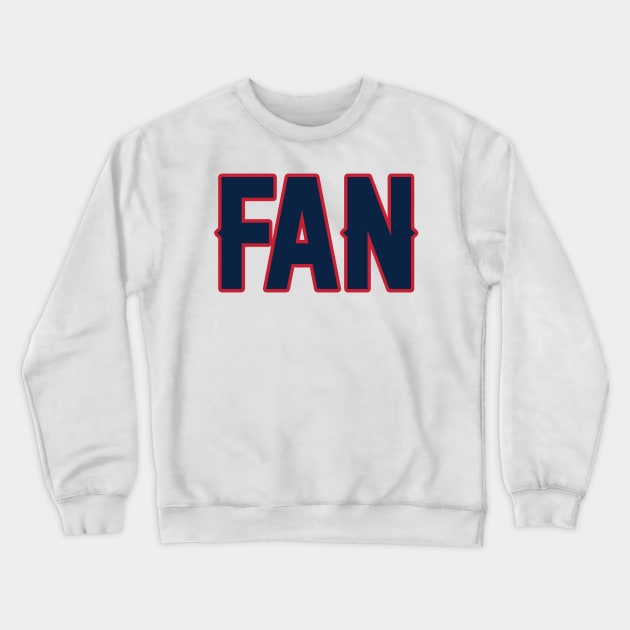 New England LYFE Football SUPER FAN!!! Crewneck Sweatshirt by OffesniveLine